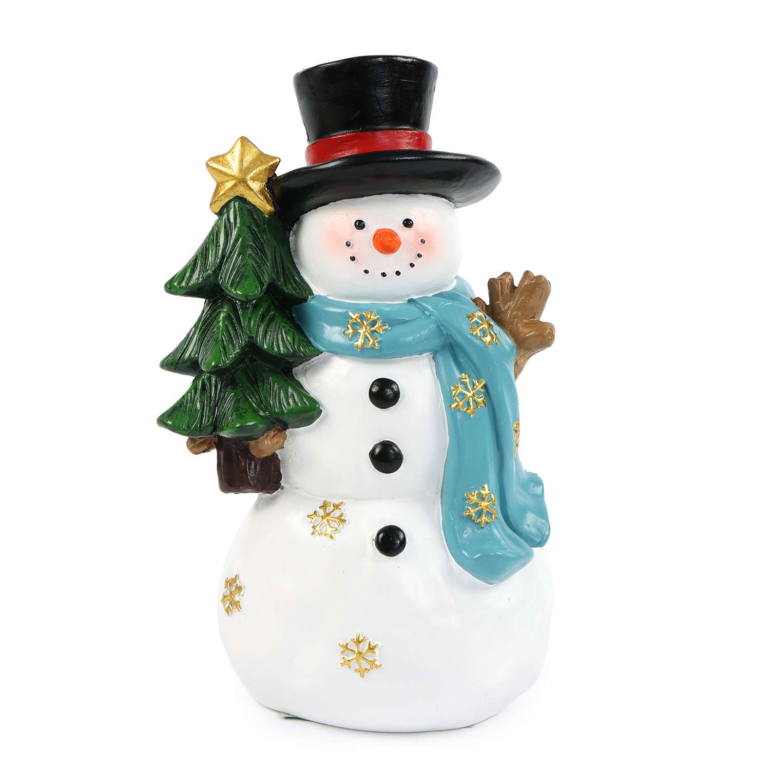 Фигура декоративная ё Снеговик - фото 2