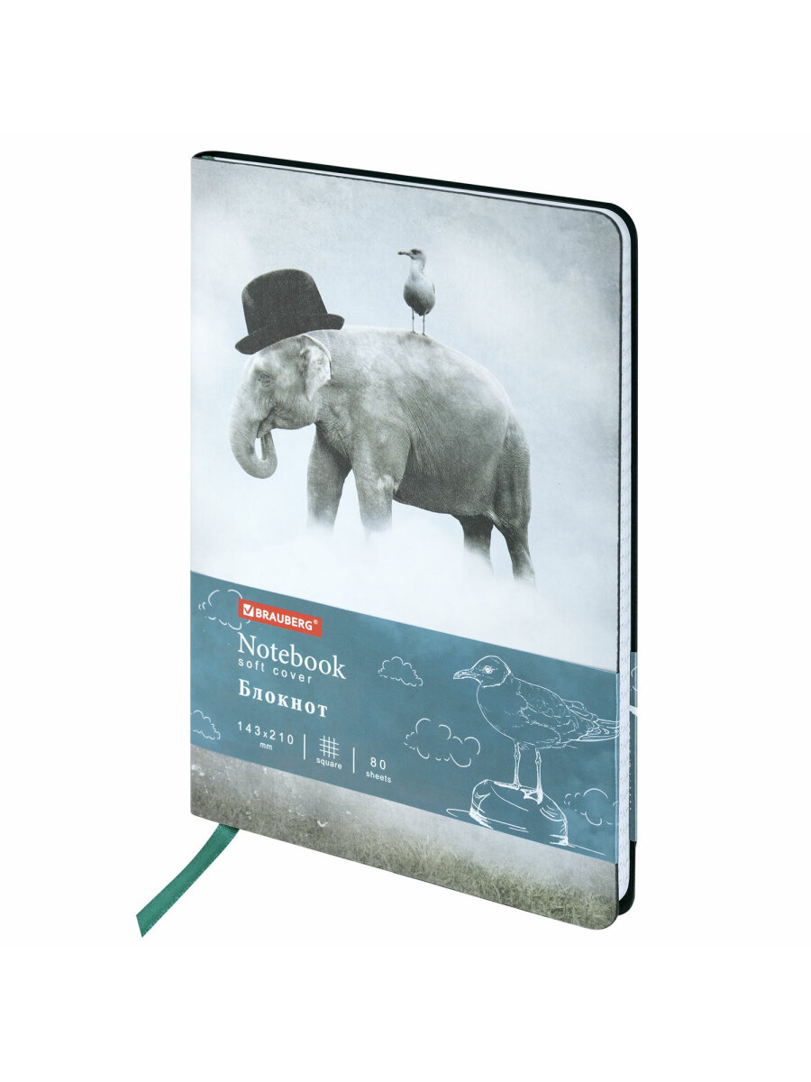 Блокнот Brauberg 80 лист. - фото 4