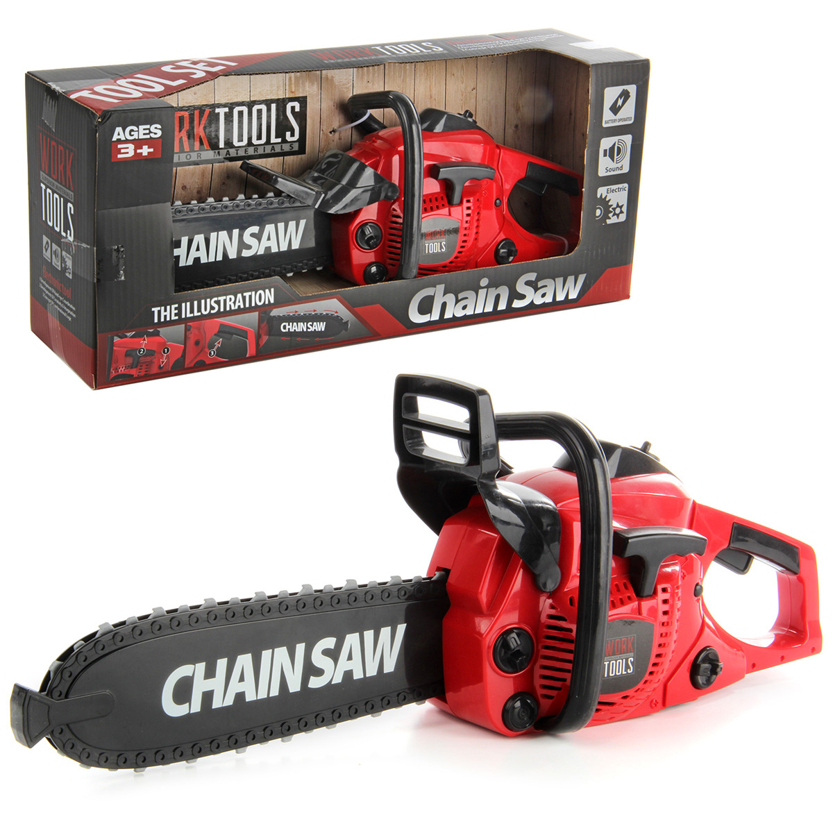 Игрушка Veld Co Бензопила - фото 3