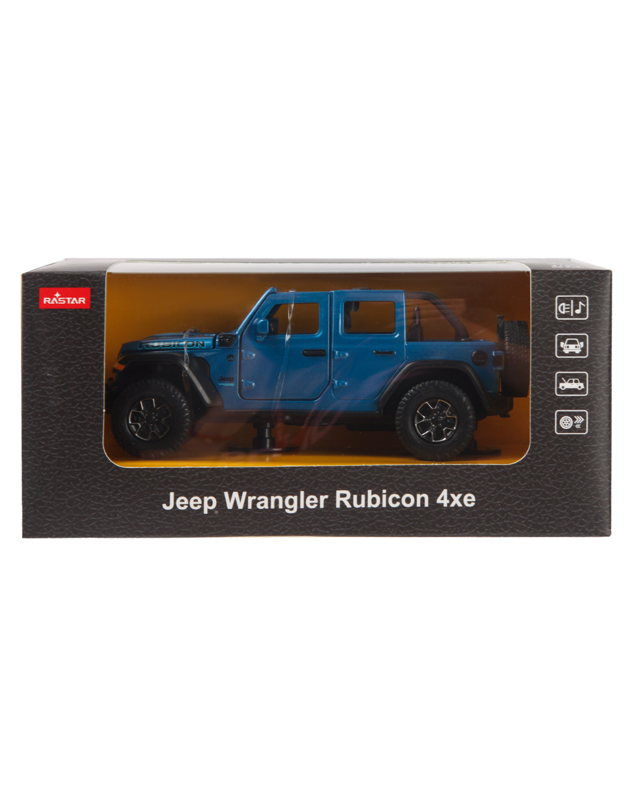 Внедорожник Rastar Jeep Wrangler Rubicon 4xe 1:32 64620 - фото 7