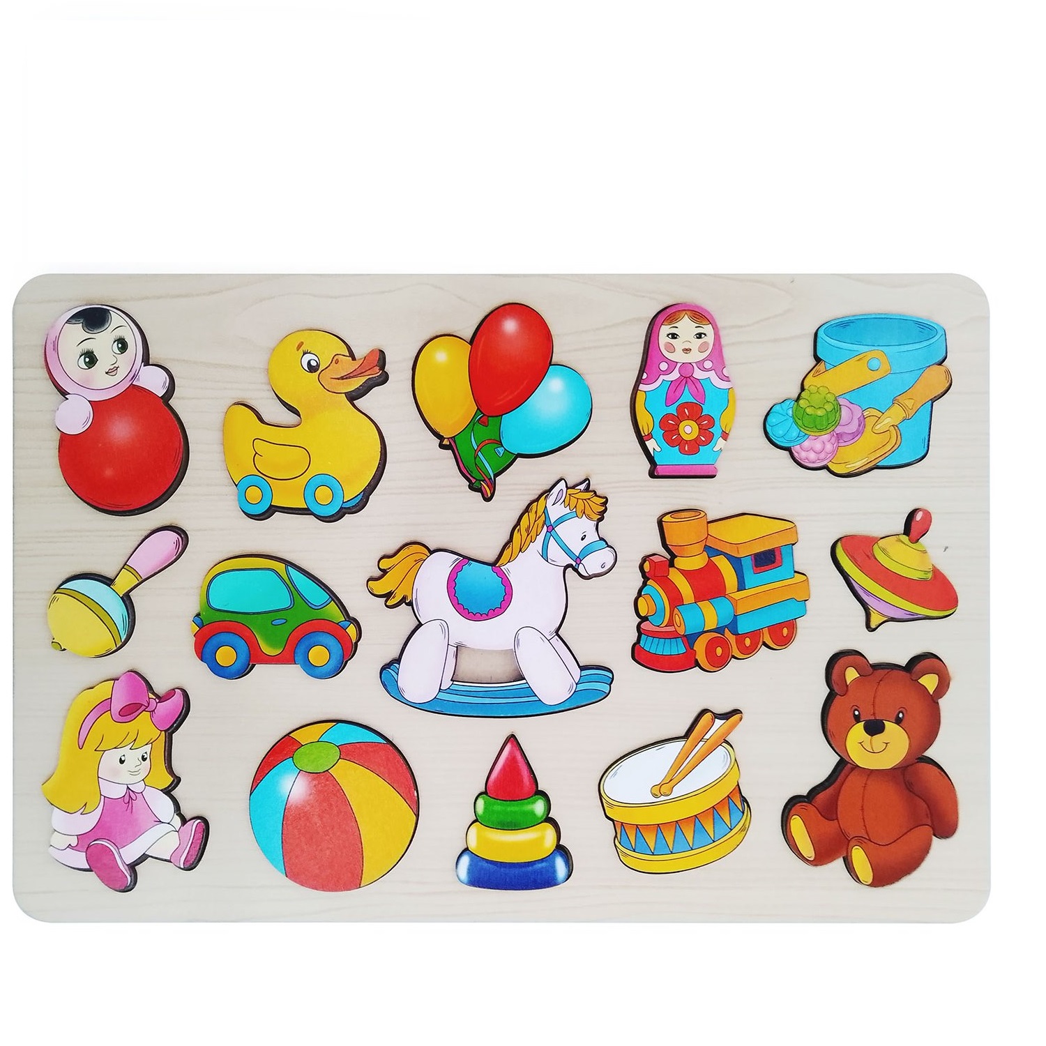 Игрушка Нескучные игры пазл Монтессори Игрушки - фото 1