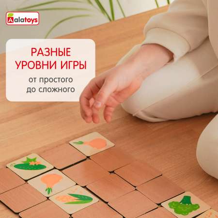 Пазл Alatoys деревянный в ассортименте