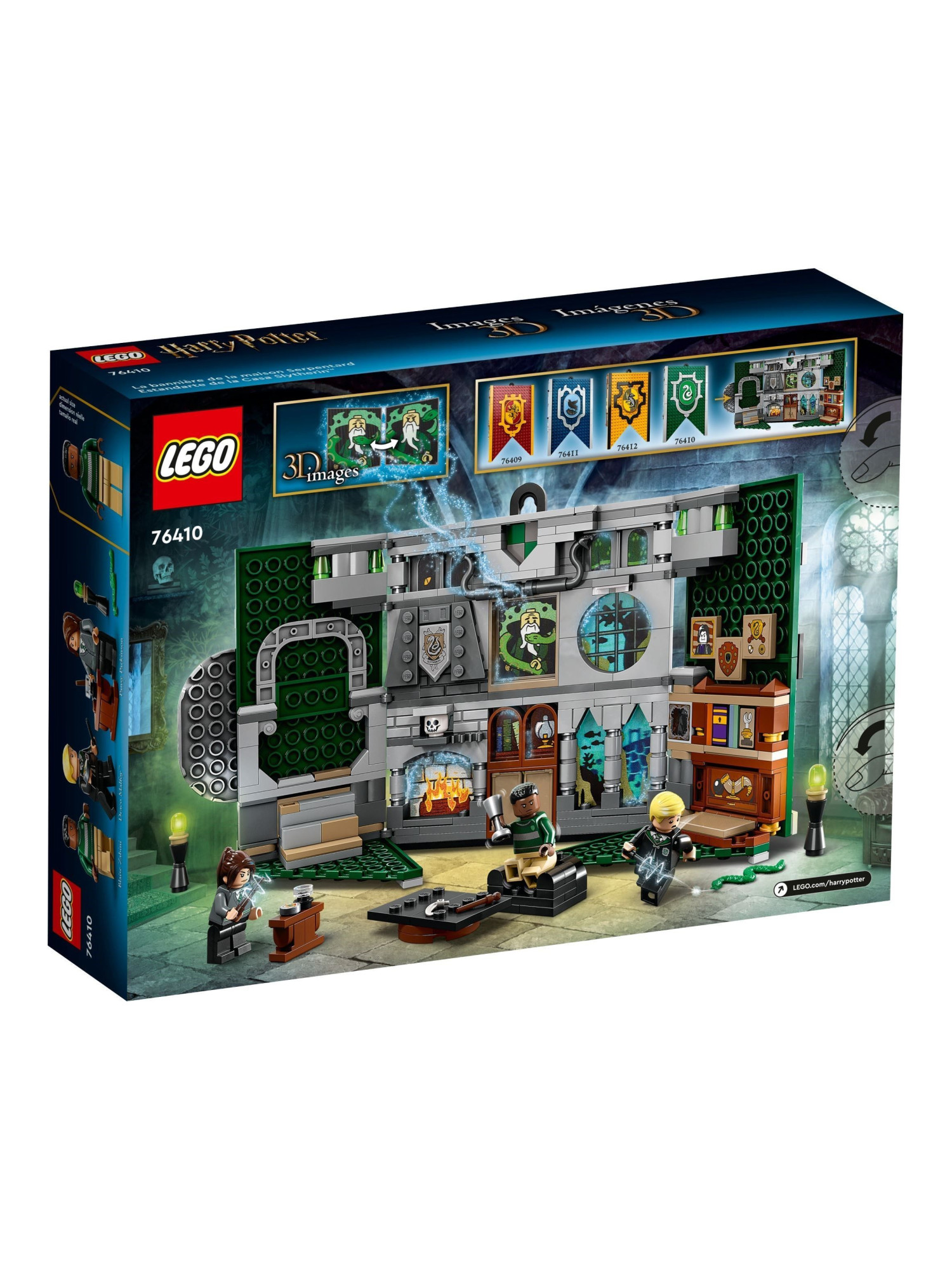 Конструктор LEGO Harry Potter Знамя факультета Слизерин 349 дет. - фото 3