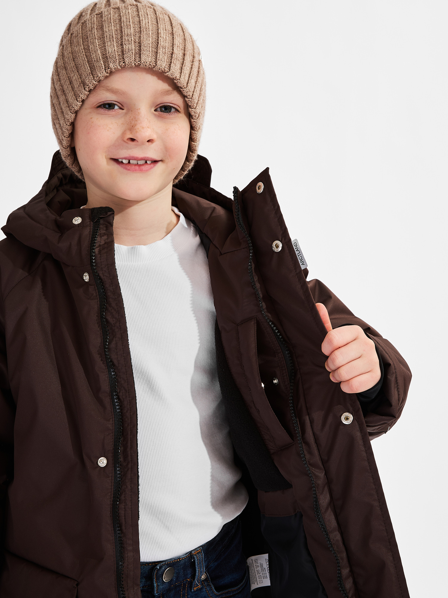 Куртка Arctland s722m_горький шоколад - фото 10