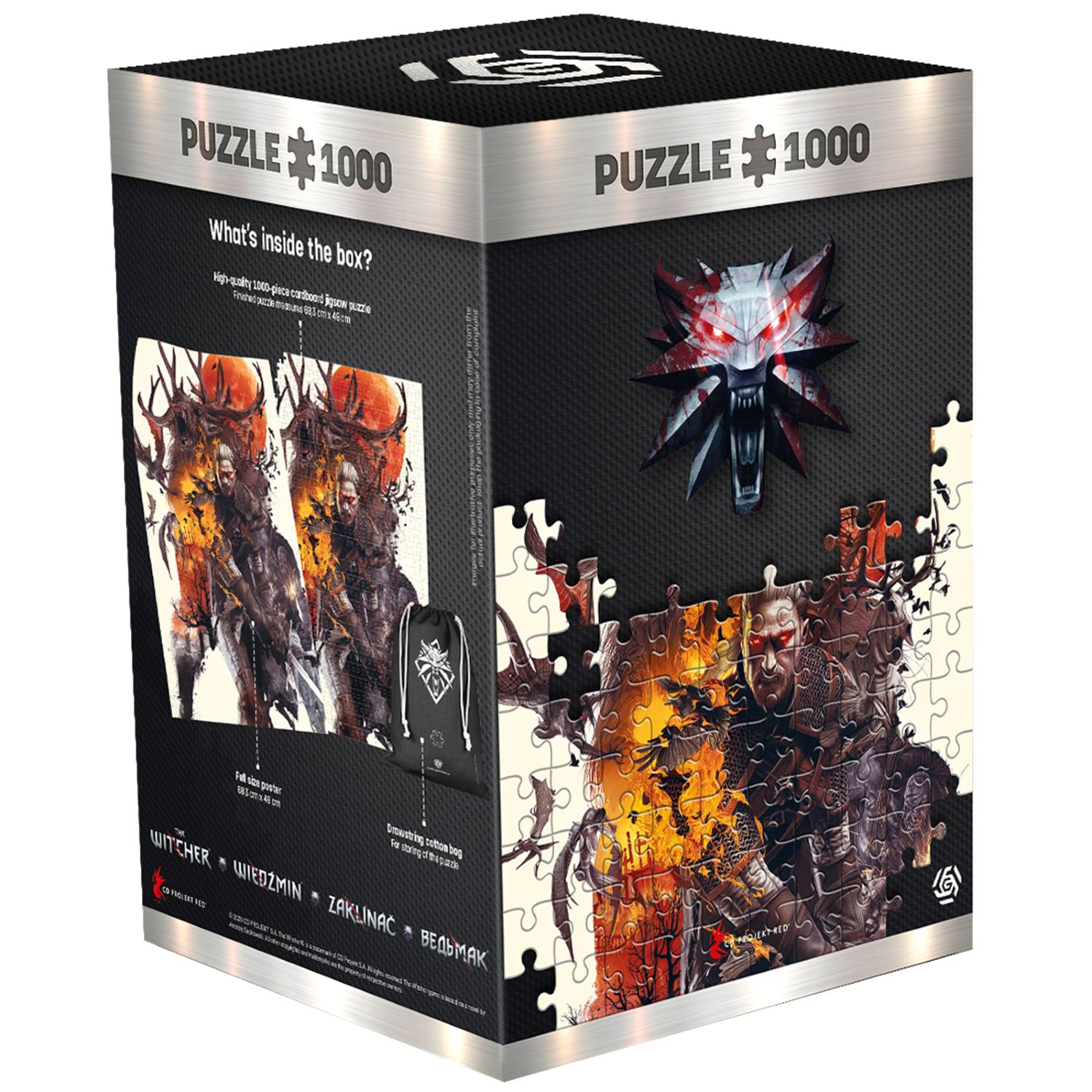 Пазл Good Loot The Witcher Monsters - 1000 эл классический - фото 1