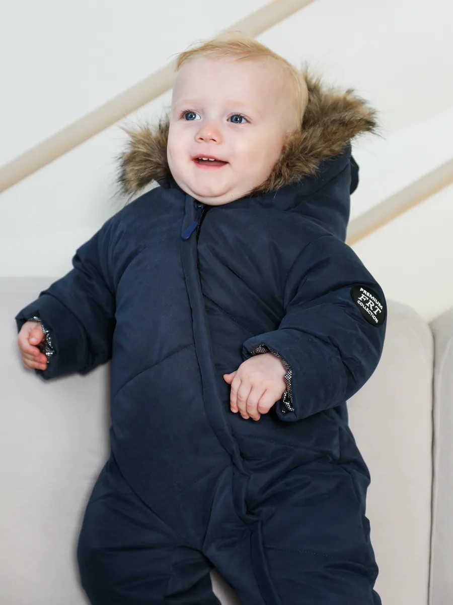 Комбинезон Fortuna premium КомбезЗимаЗимаТемноСиний - фото 2