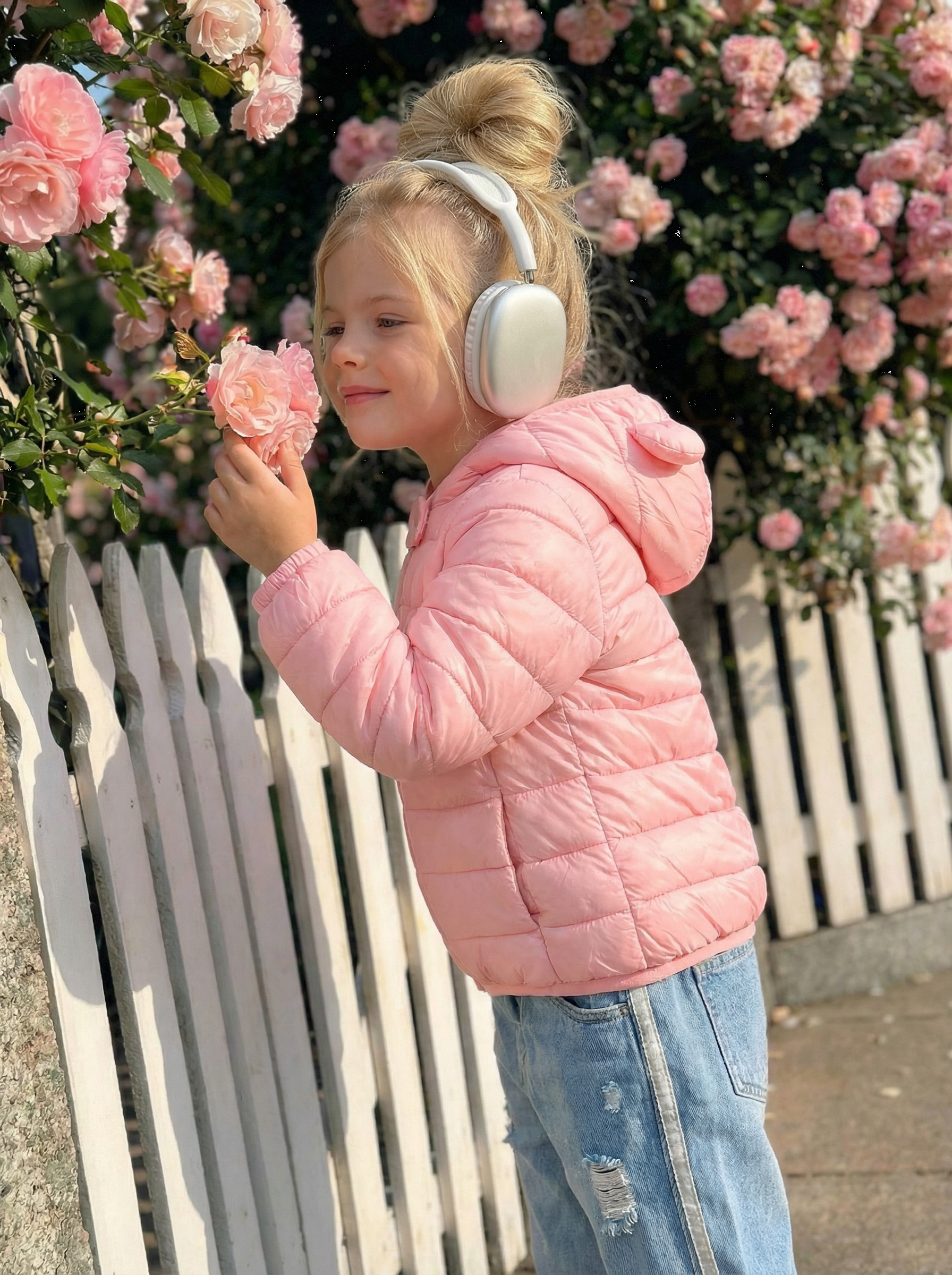 Куртка Artcher BearJacket001pink - фото 3