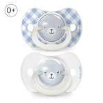 Пустышка Suavinex силикон ортодонтическая от 0 мес. 2 шт.