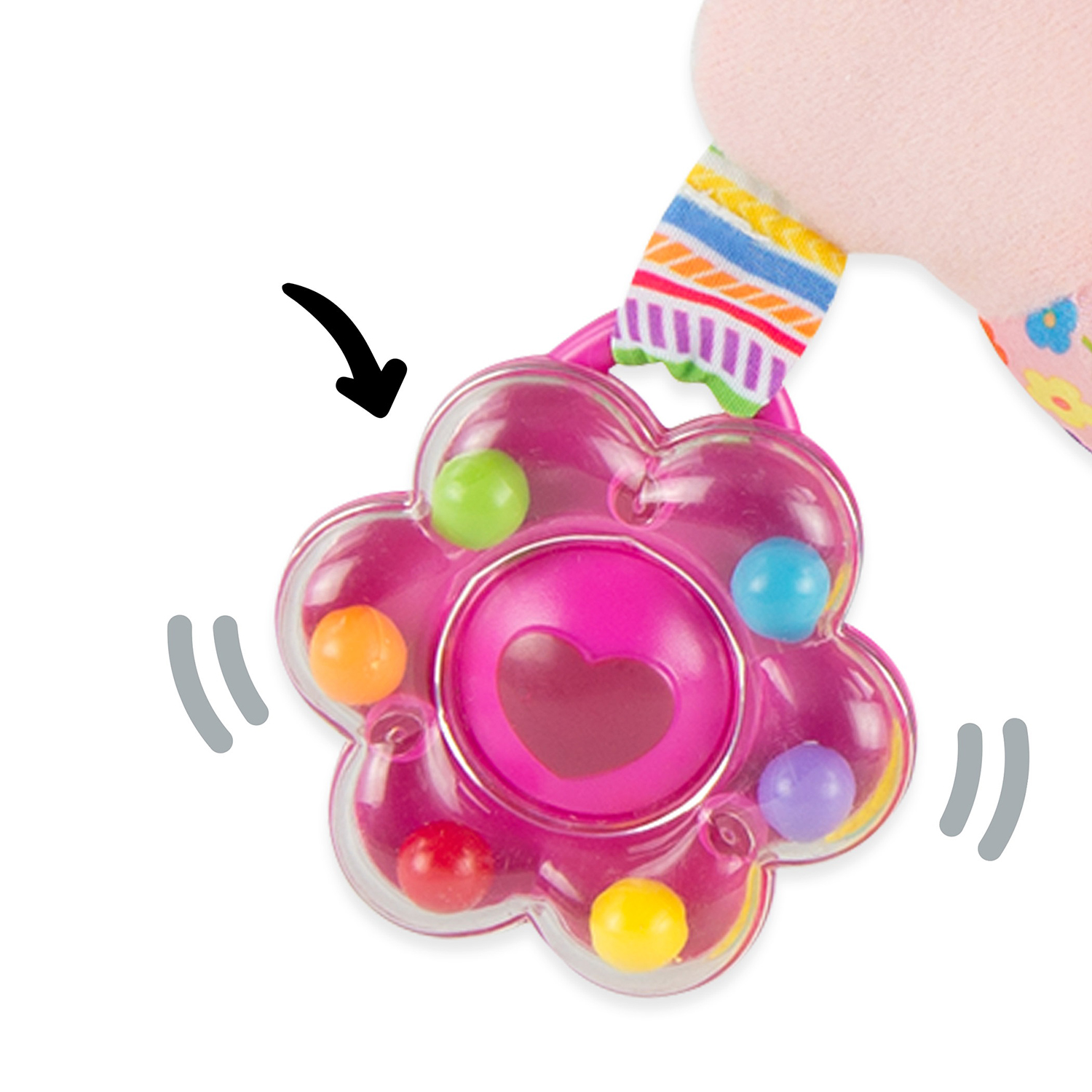 Игрушка Lamaze подвеска Кукла Эмилия - фото 3