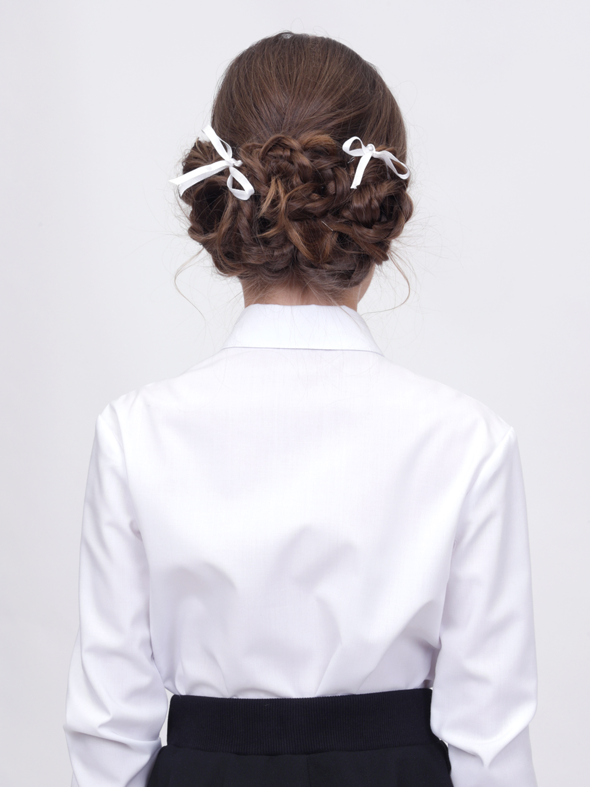 Блузка Sky Lake 2456 Классика белый - фото 2