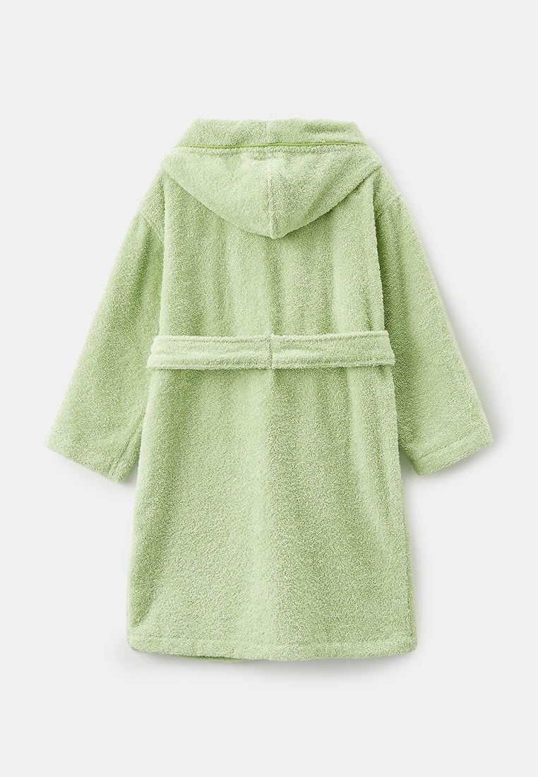 Халат махровый Luisa Moretti 6267-LIGHT GREEN - фото 2