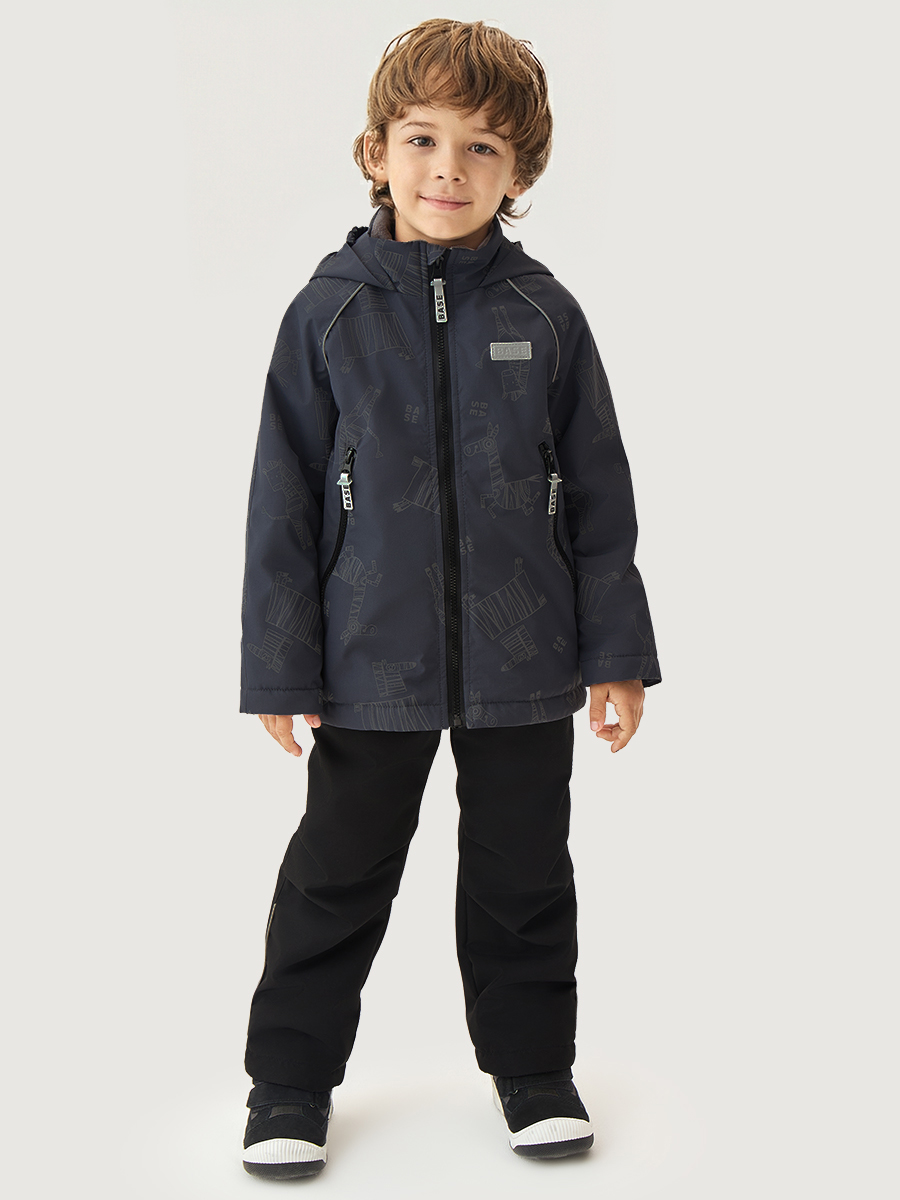 Комплект BASE by NIKASTYLE б7м10326 графит/черный - фото 1