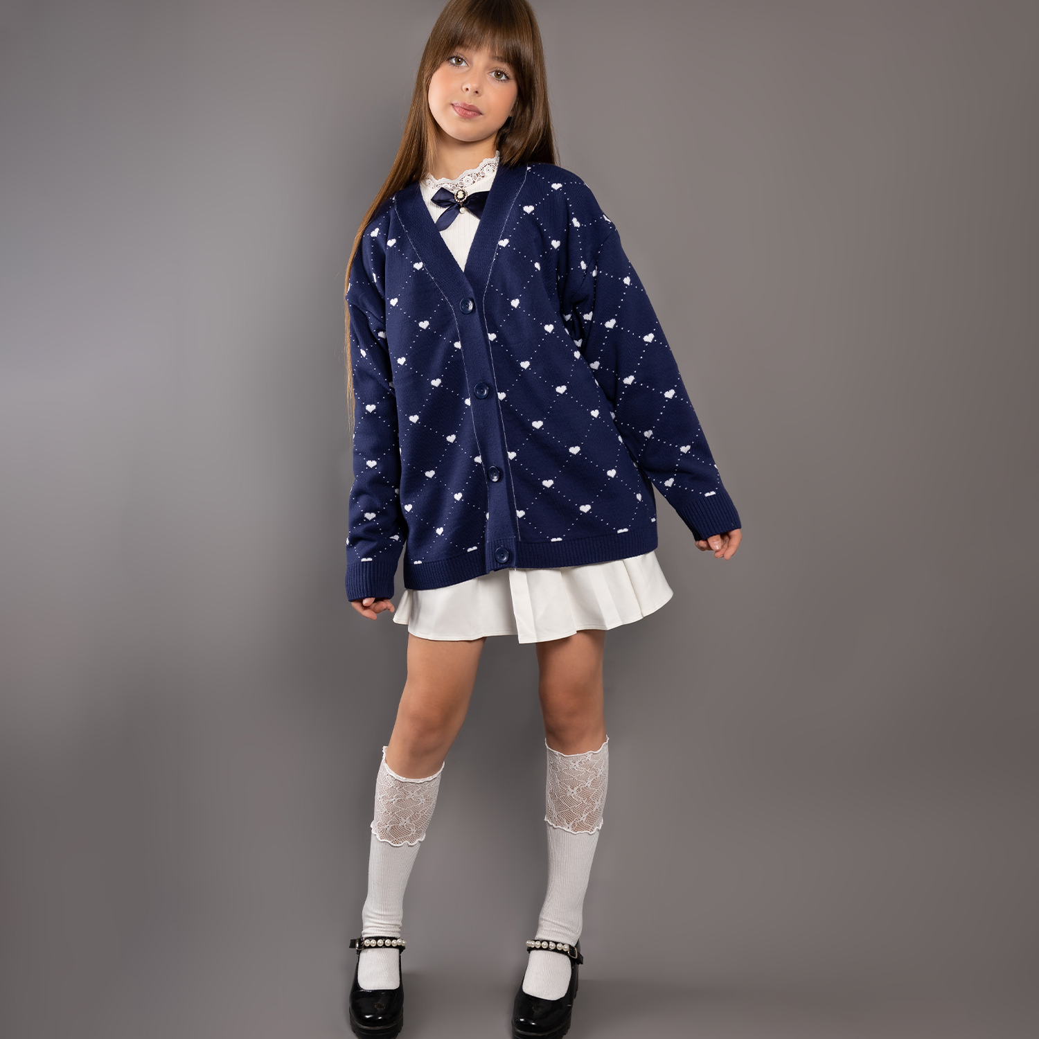 Кардиган LEO 4048С_темно-синий - фото 19