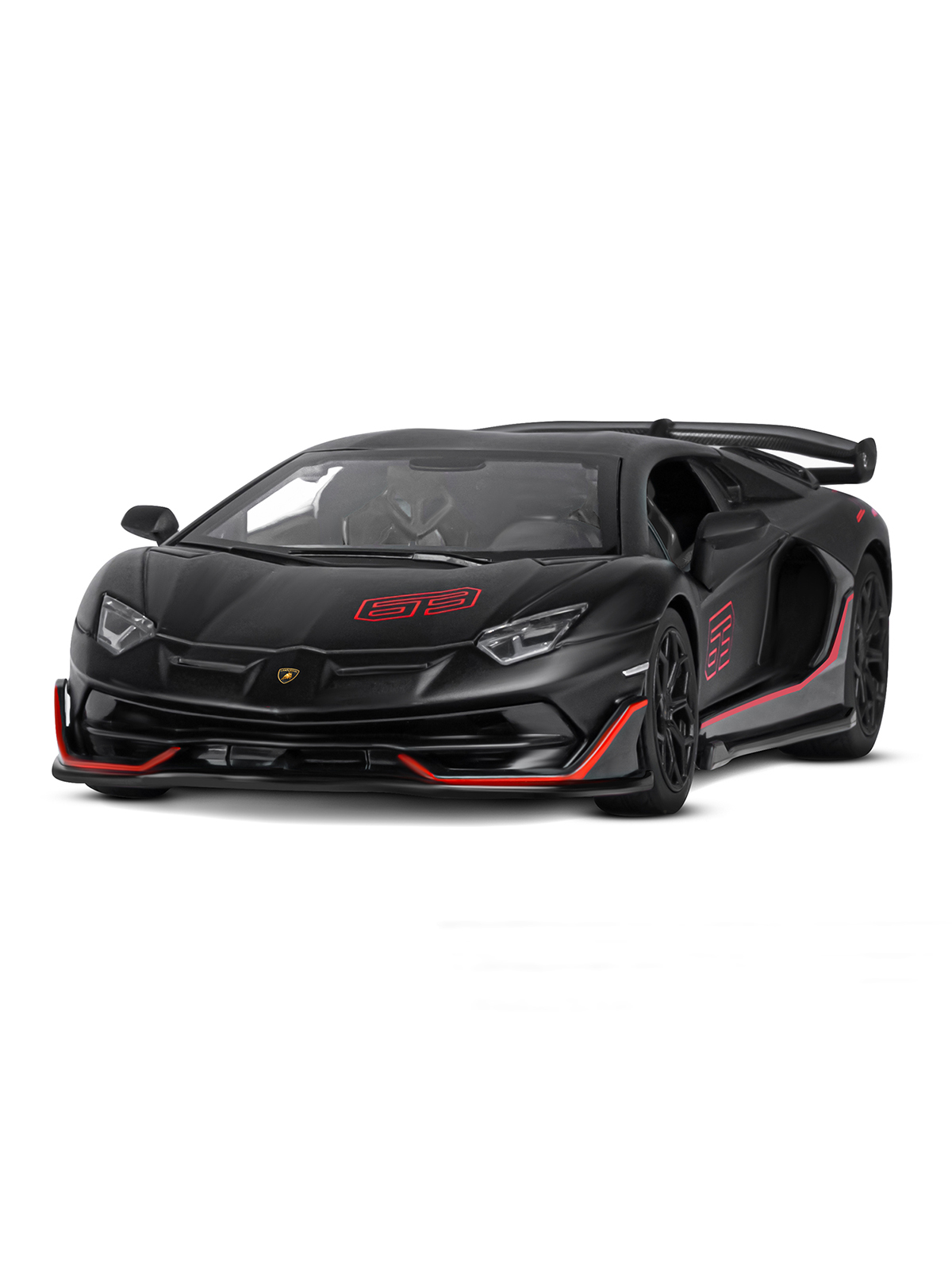 Автомобиль АВТОпанорама Lamborghini Aventador SVJ 1:24 JB1251511 - фото 13