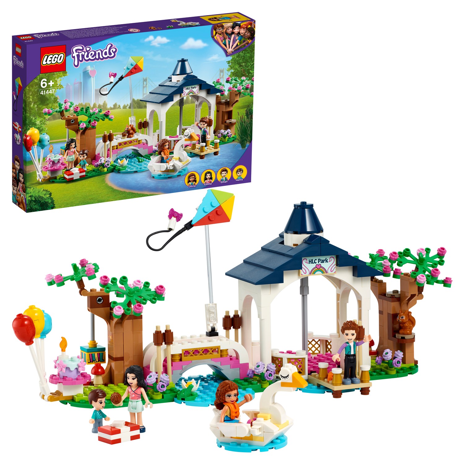 Конструктор LEGO Friends Парк Хартлейк Сити - фото 1