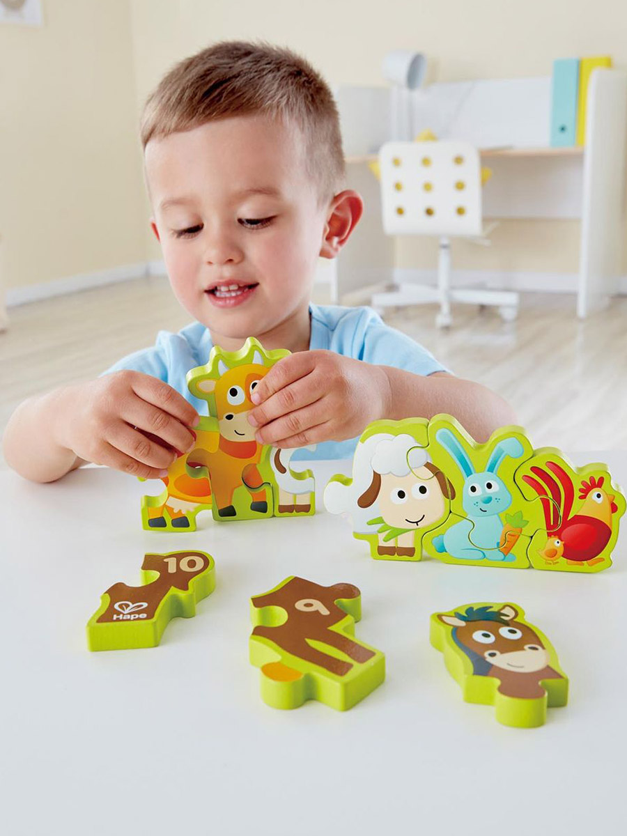 Настольная игра Hape Пазл - фото 1