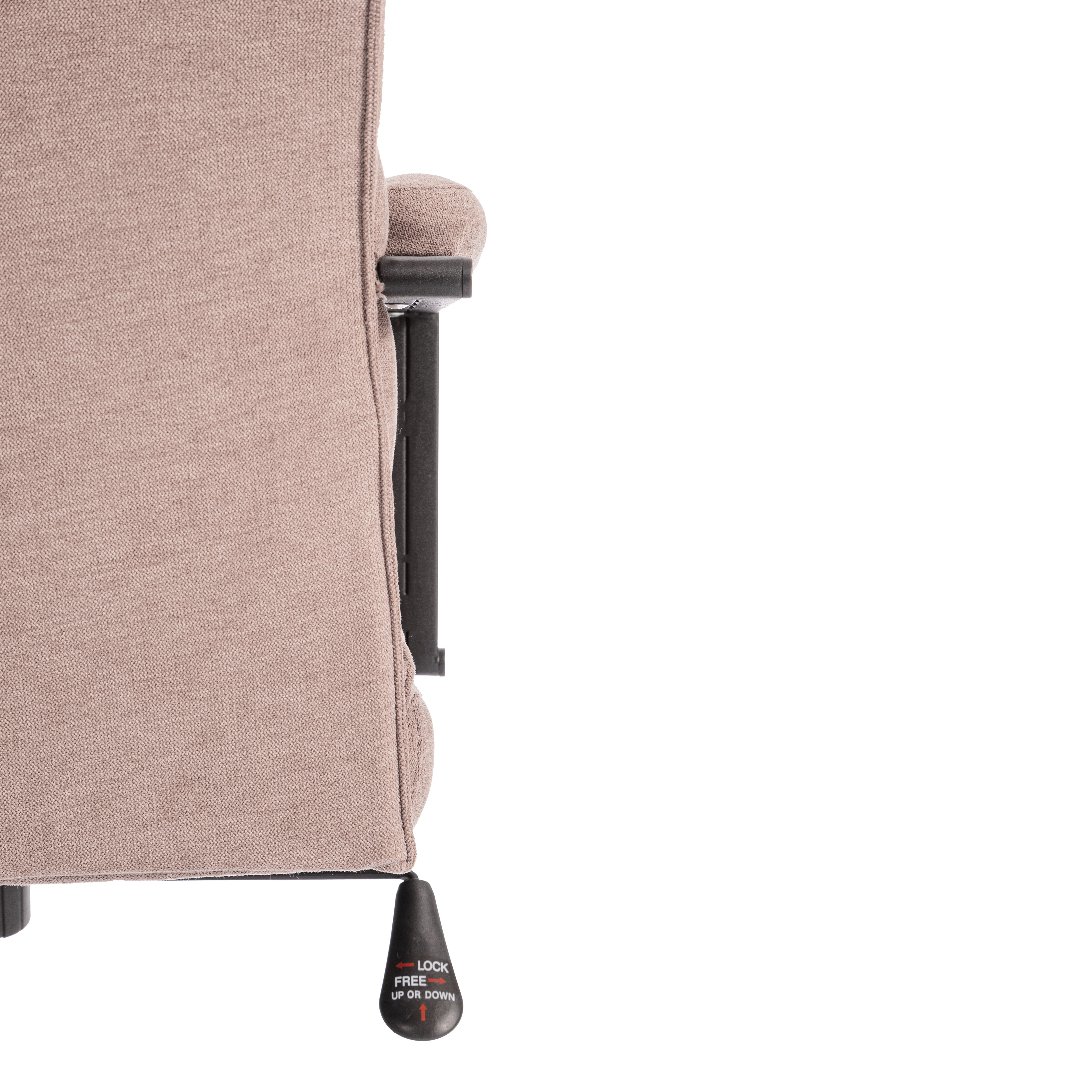 Компьютерное кресло TETCHAIR Планет ткань светло-коричневый - фото 14