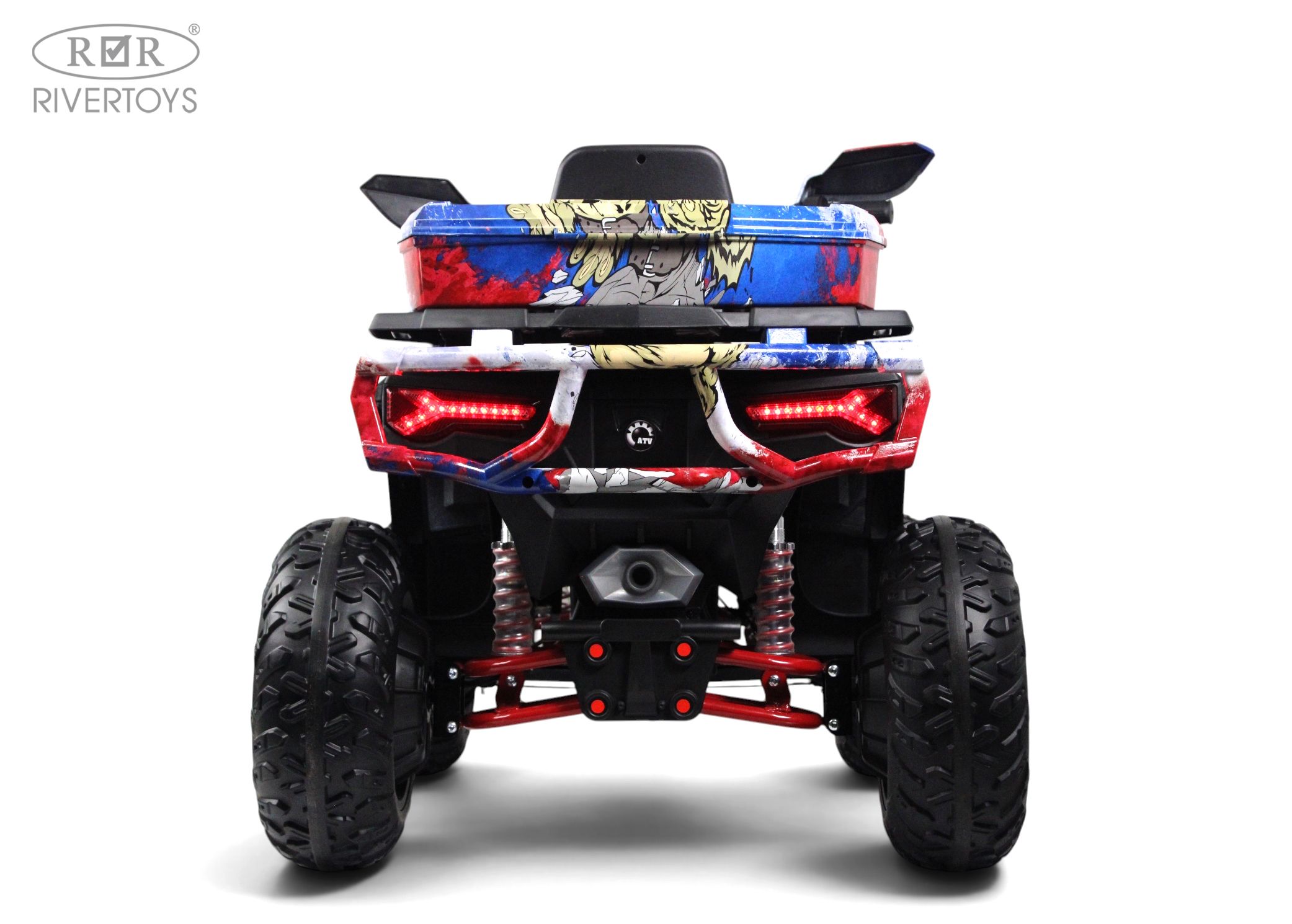Электромобиль RIVERTOYS Z111ZZ-NEW-RUSSIAN-BEAR С пультом ДУ - фото 28