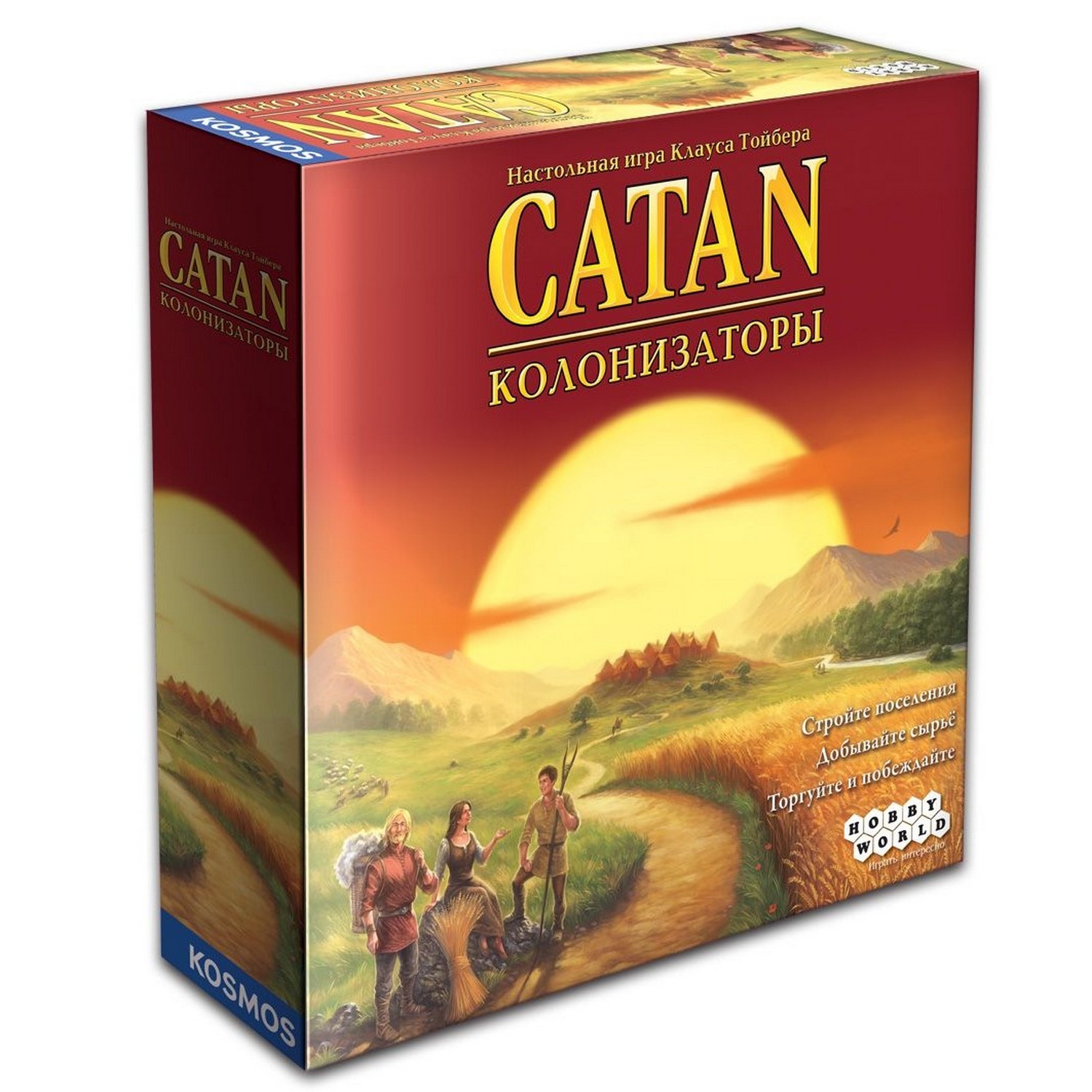 Игра настольная Hobby World Колонизаторы 1576 - фото 1