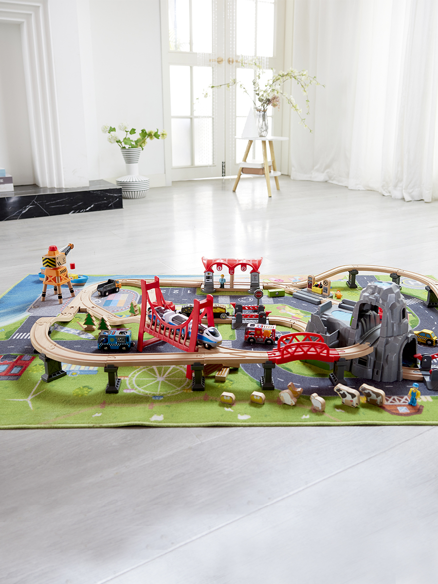 Ковёр Hape Дорожное движение 95 x 150 см - фото 4