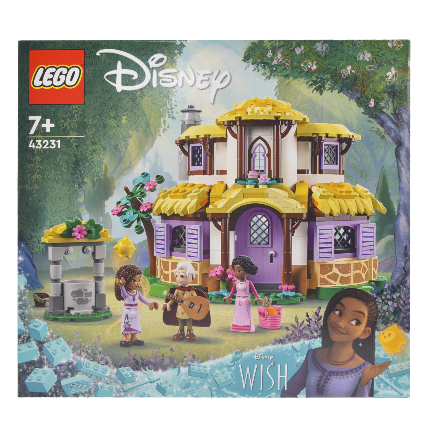 Конструктор LEGO Disney Princess Ashas Cottage блочный - фото 9