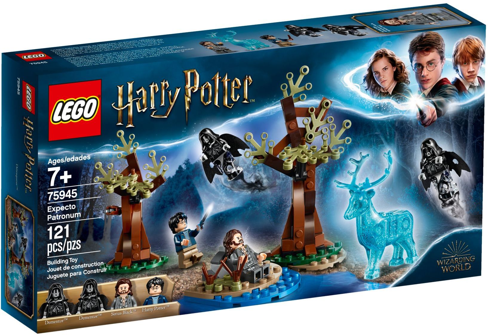 Изображение товара Конструктор LEGO Harry Potter Экспекто Патронум 75945 121 деталь, игровой набор с минифигурками