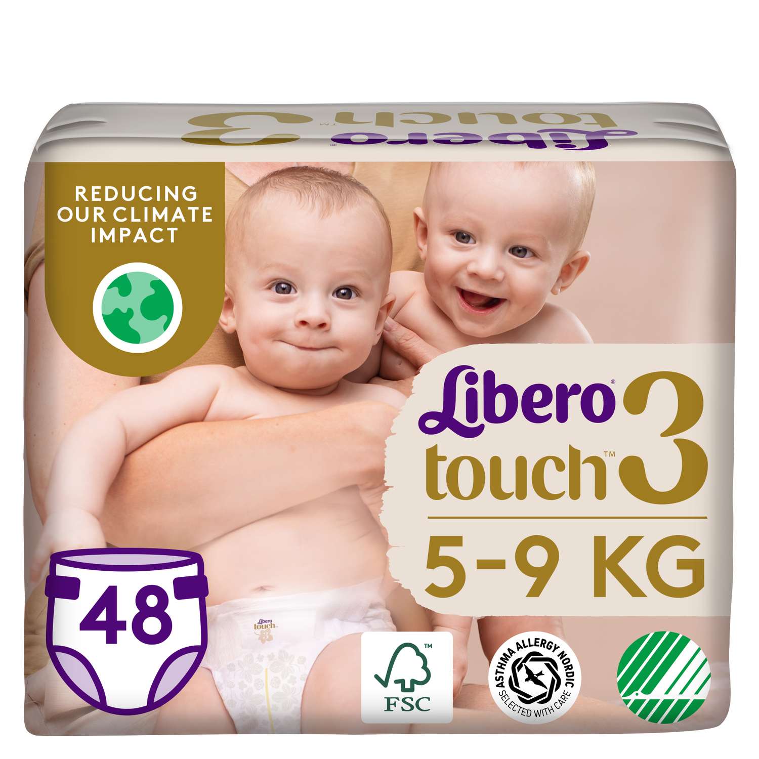 Подгузники Libero 3 (5-9 кг) 48 шт. - фото 1