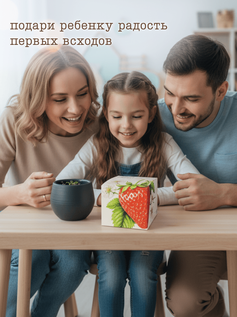 Набор ECOSEEDS клубника - фото 6
