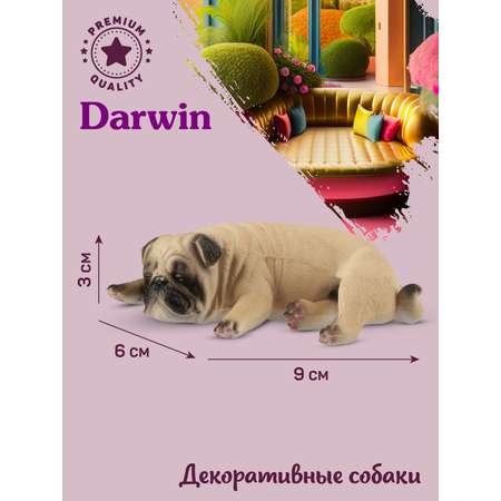 Фигурка DARWIN Собака Мопс