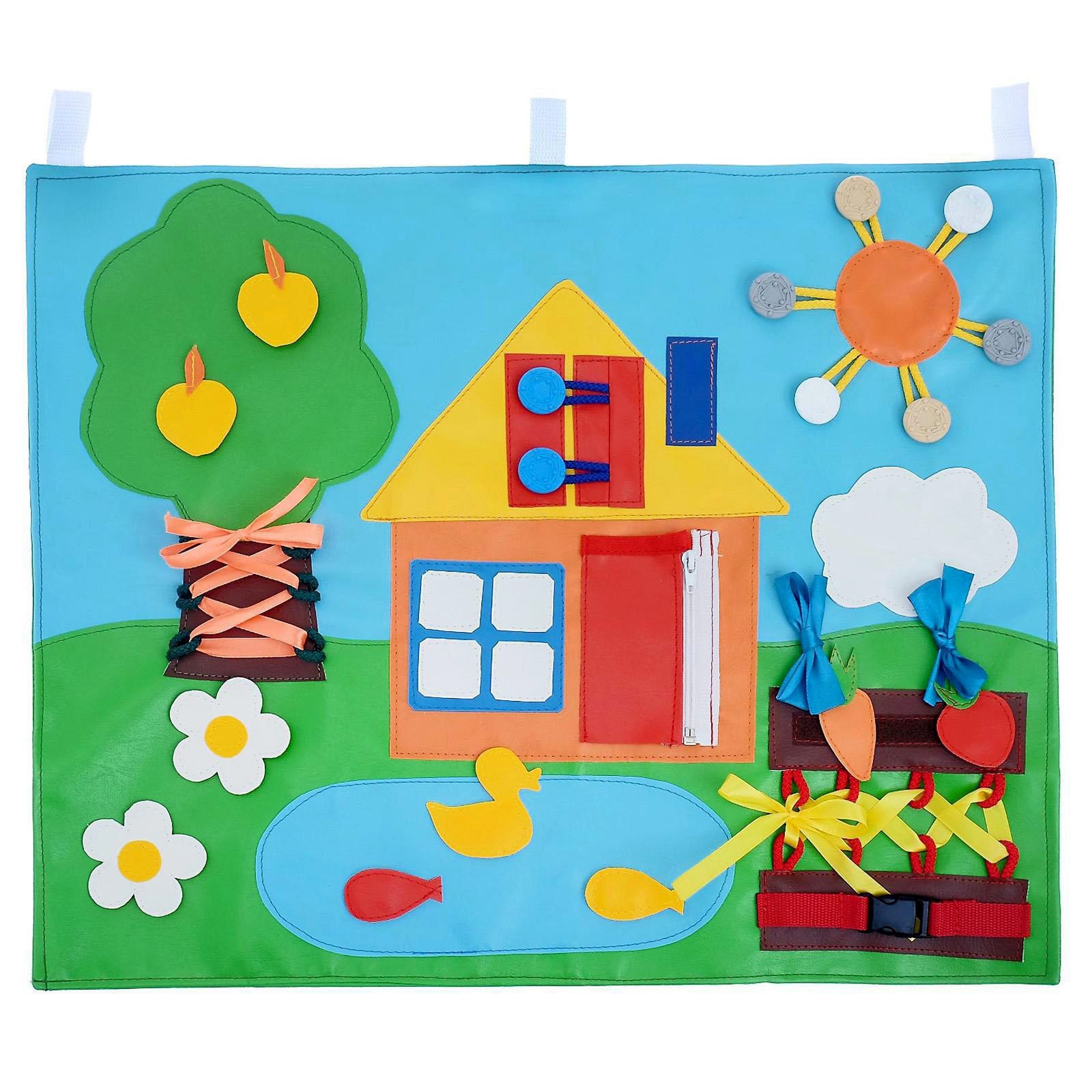 Игрушка IQ-ZABIAKA бизиборд - фото 1