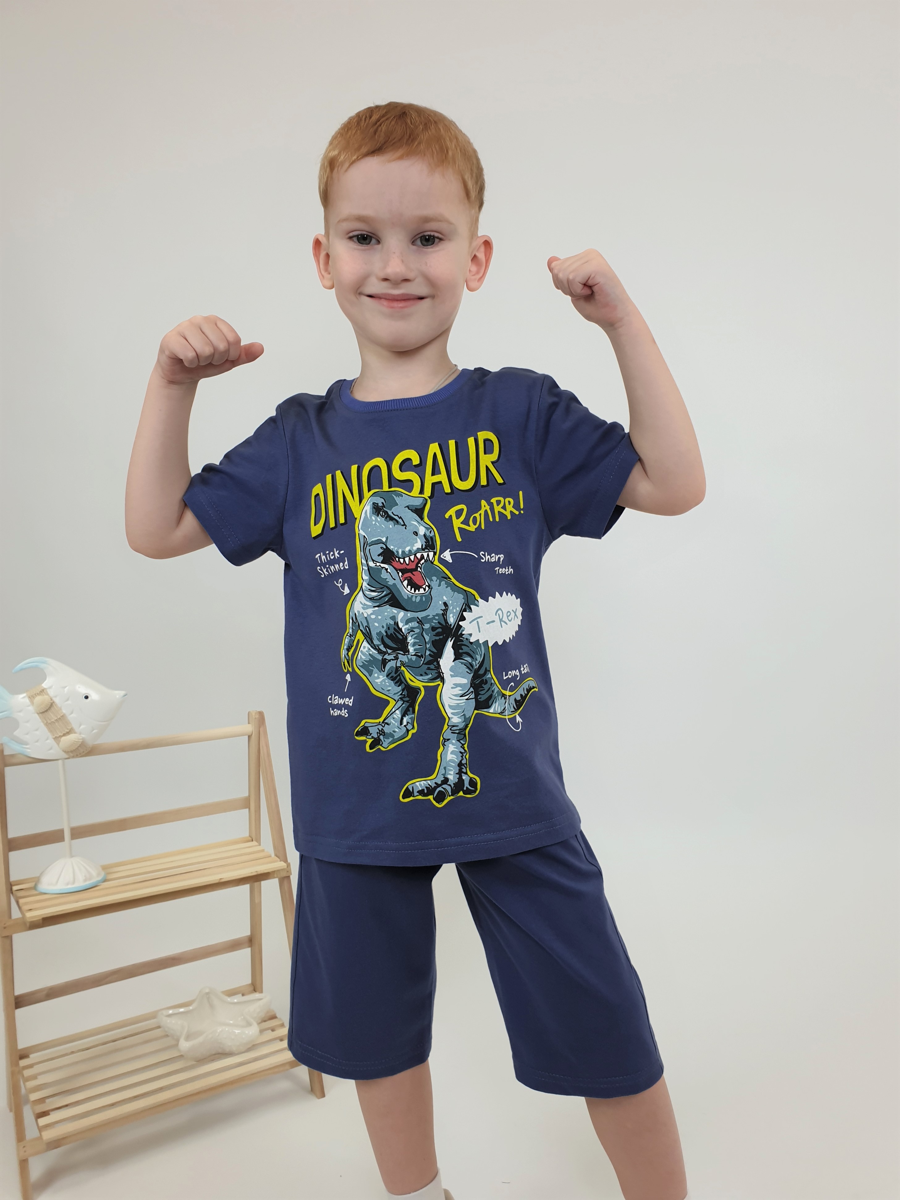 Футболка и шорты Luneva 01-131-5. - фото 1