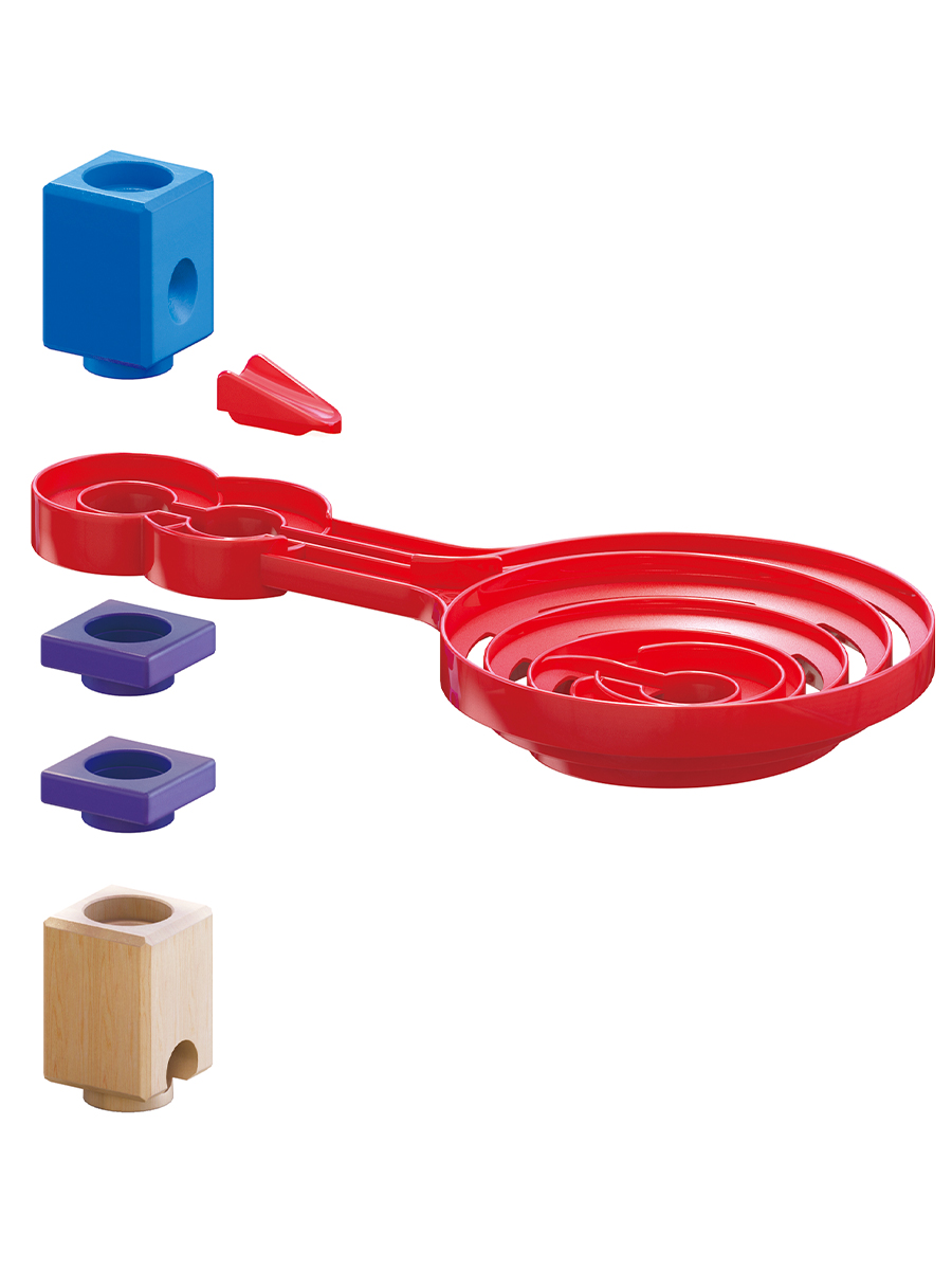 Конструктор Hape Гонки Спираль деревянный 18 дет. - фото 2