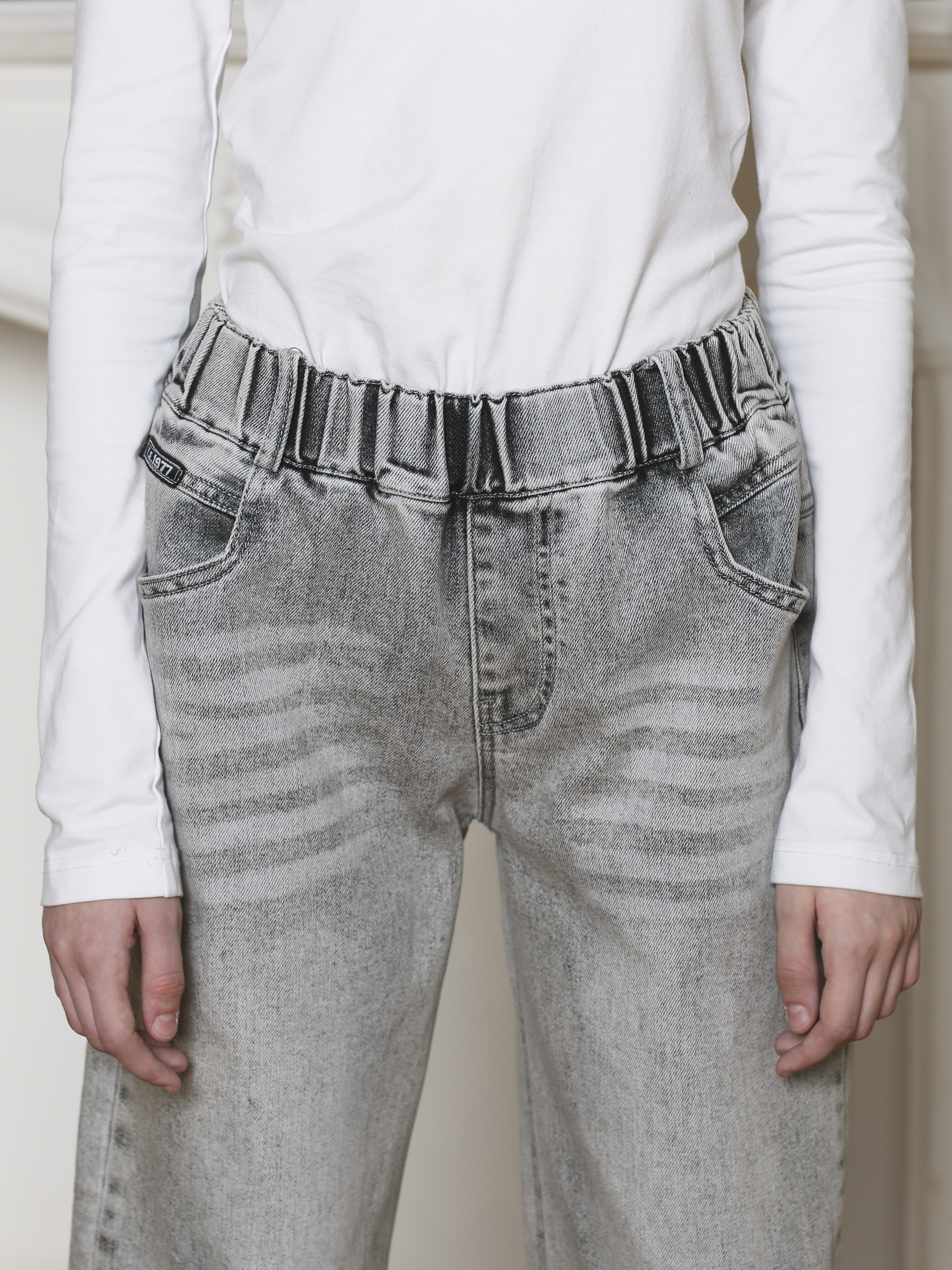 Джинсы-трубы СИНИЙ МИР R124A-IL - фото 7