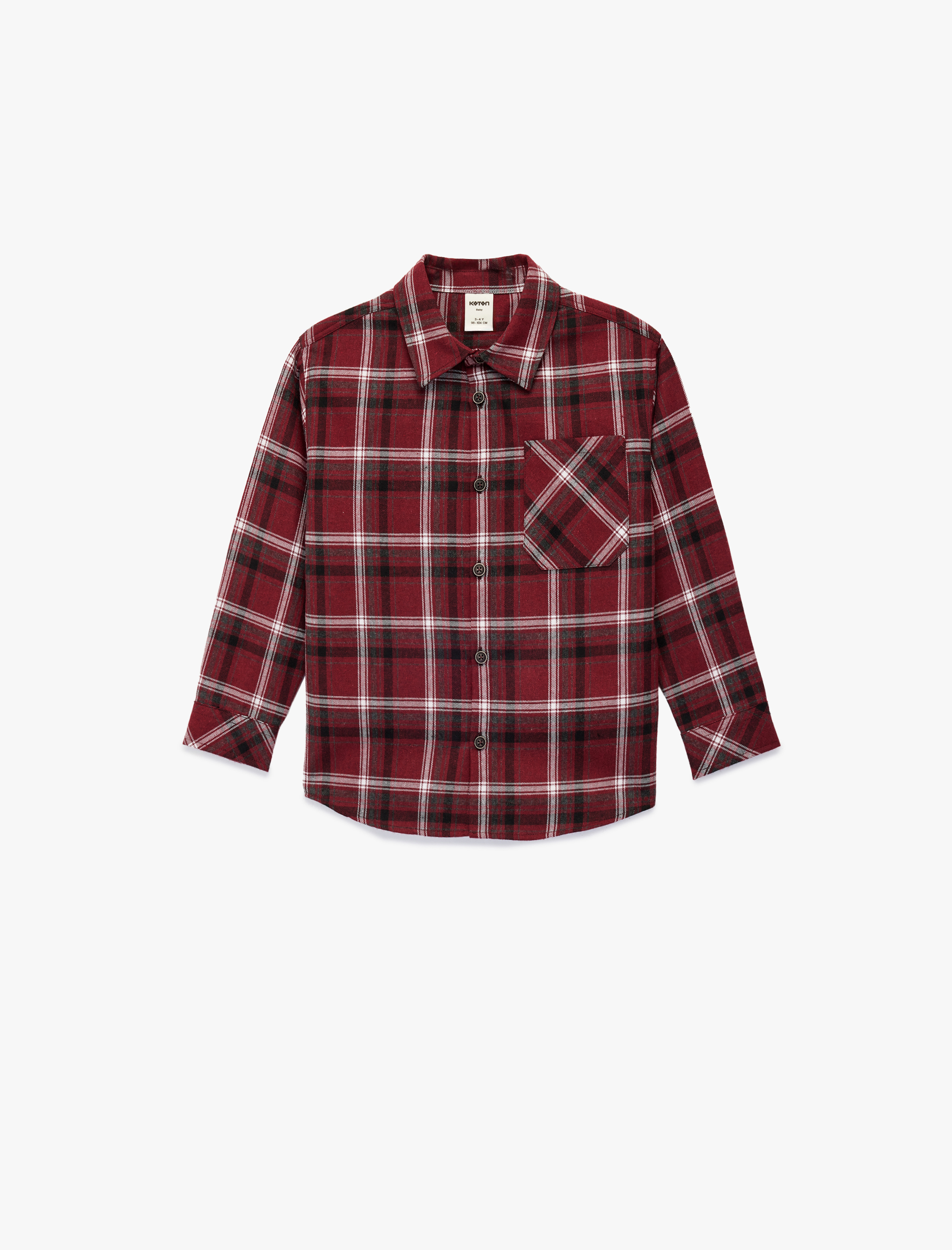 Рубашка KOTON 6WMB60033TW4C6 - фото 1