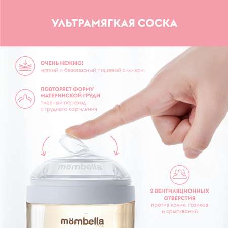 Набор для кормления Mombella Anti-Colic 120 мл