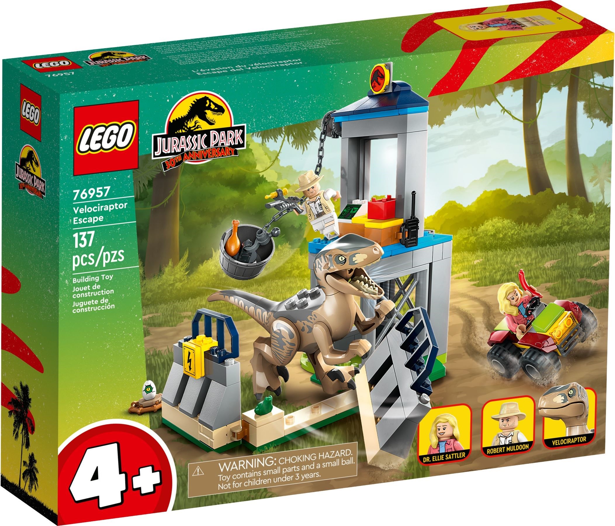 Конструктор LEGO Jurassic World 76957 137 дет. - фото 1