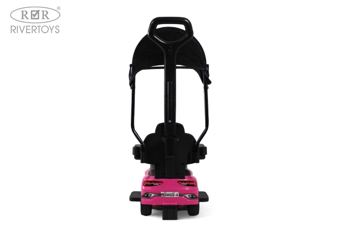 Каталка RIVERTOYS Z005ZZ-A-PINK розовый - фото 5