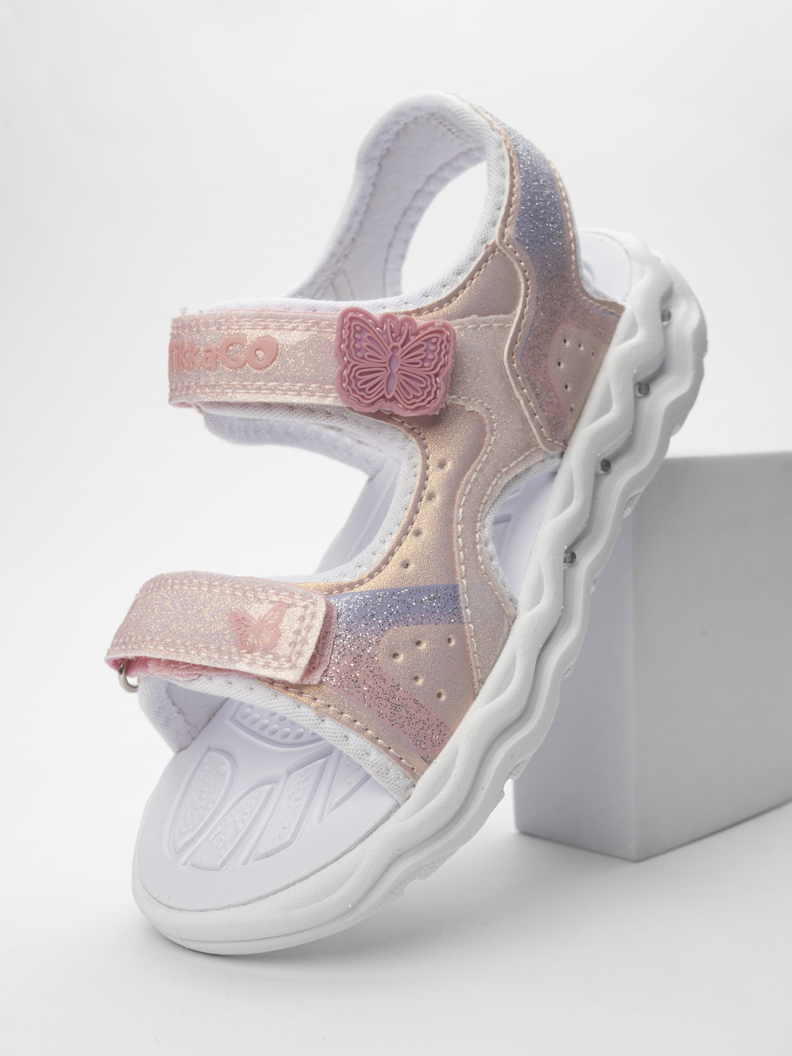 Сандалии TikkaGo 1D08_40806_pink-white - фото 3