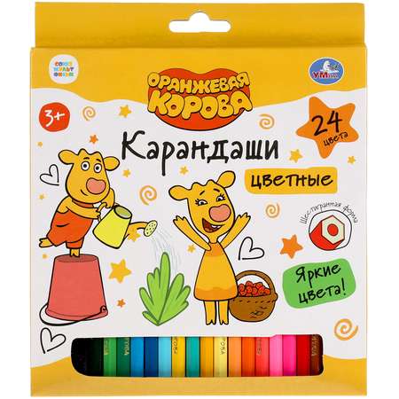 Карандаши цветные УМка 24 шт.