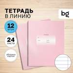 Тетрадь BG линейка 24 лист.