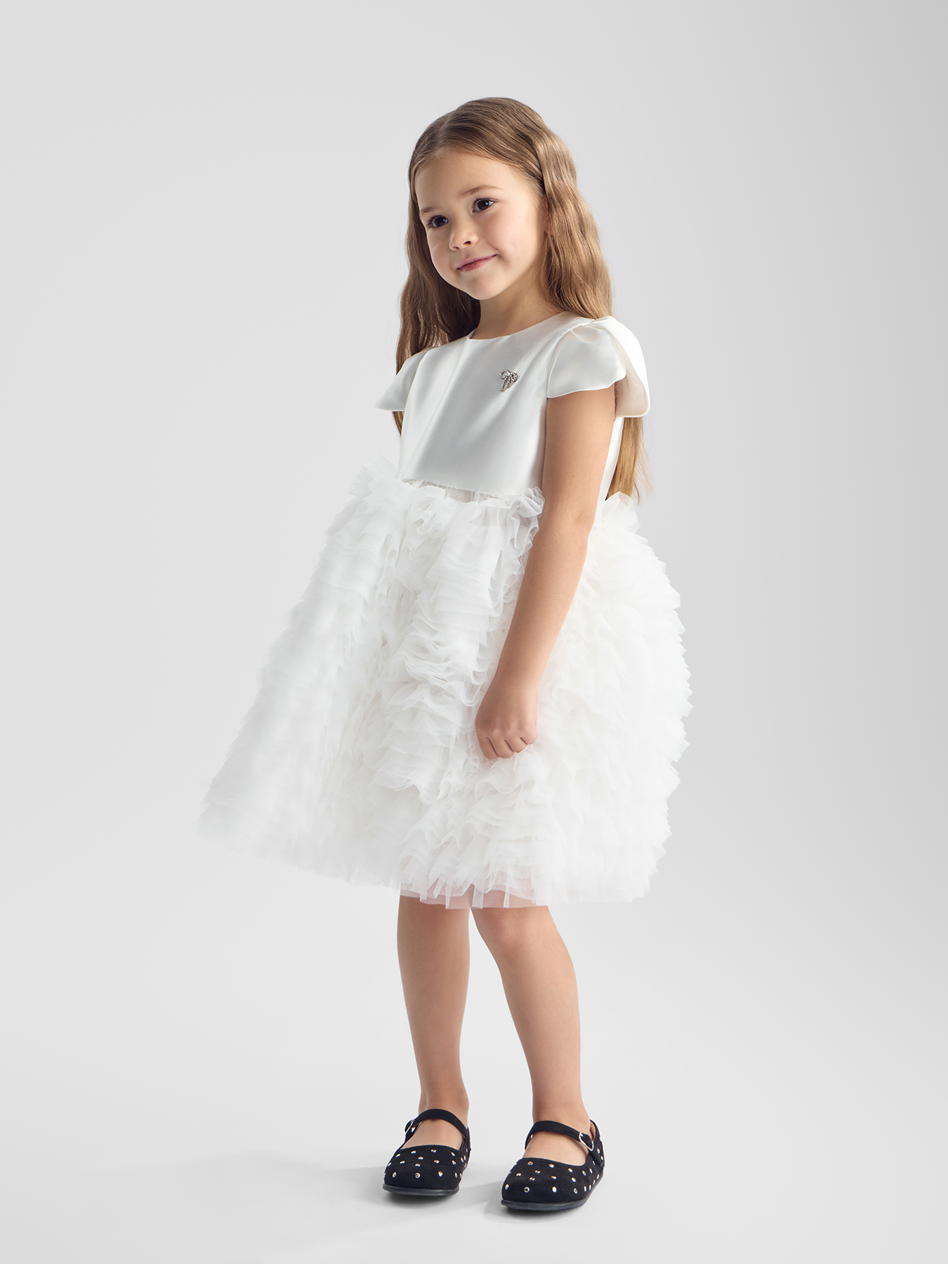 Платье Happy Baby 88640-1_white - фото 3