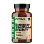 Витаминно-минеральный комплекс OVER для красоты и здоровья 60 капсул