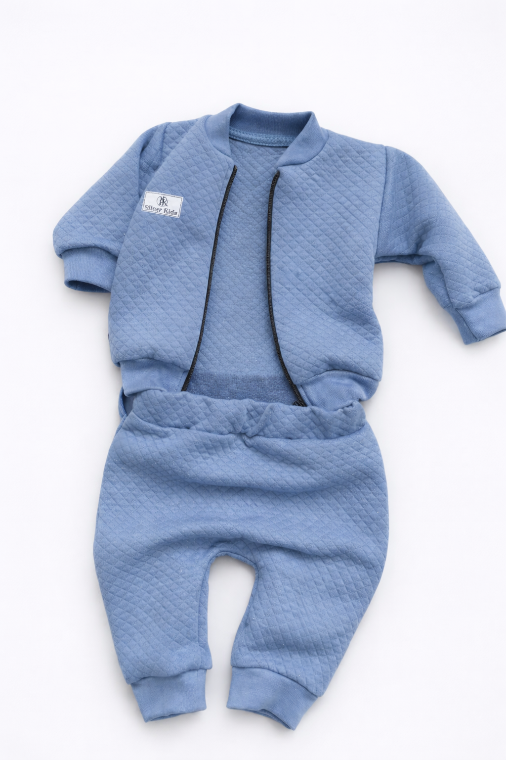 Костюм Супер Пупс мод4м/сероголубой - фото 1