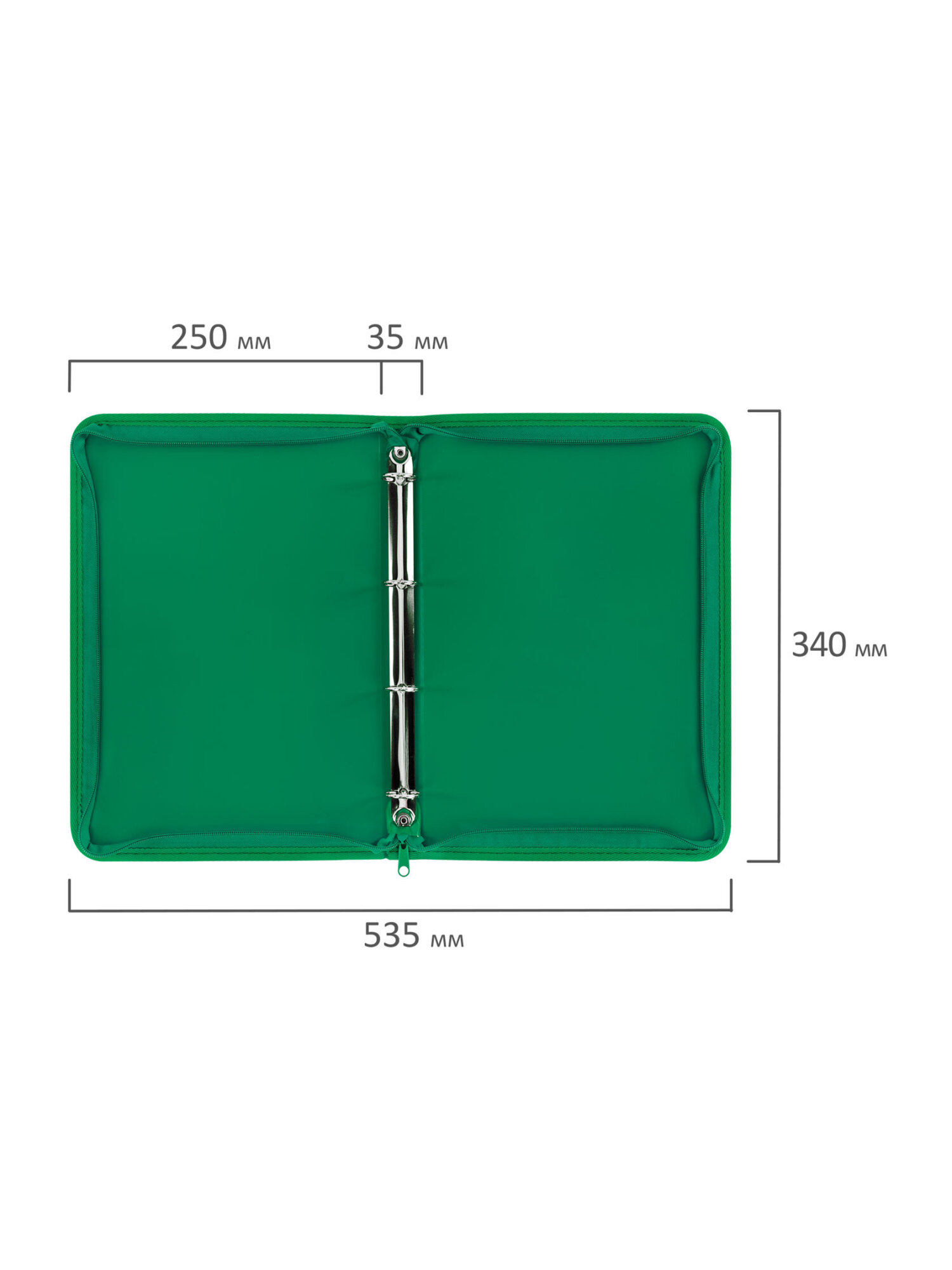 Папка на кольцах Brauberg А4 - фото 10