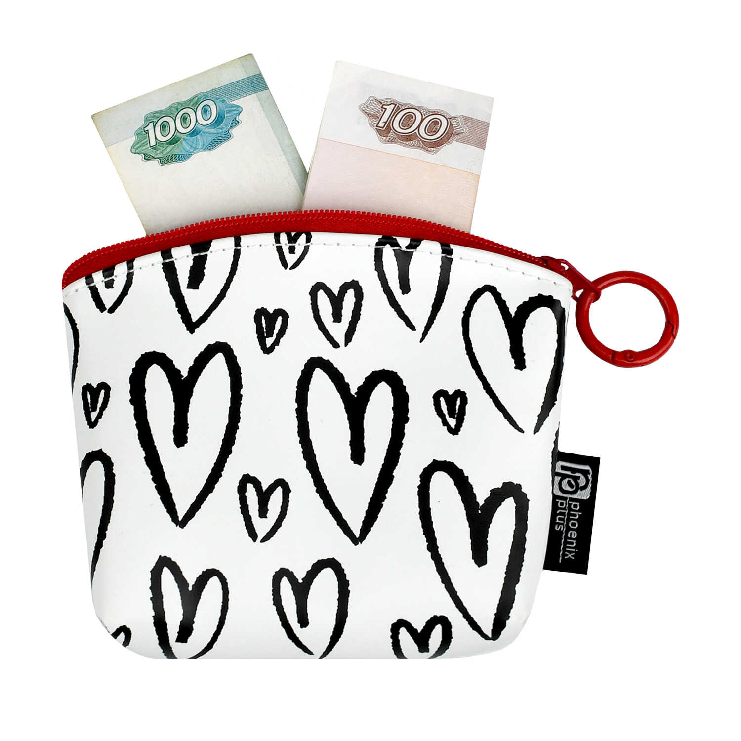 Кошелек Феникс + Сердечки - фото 5