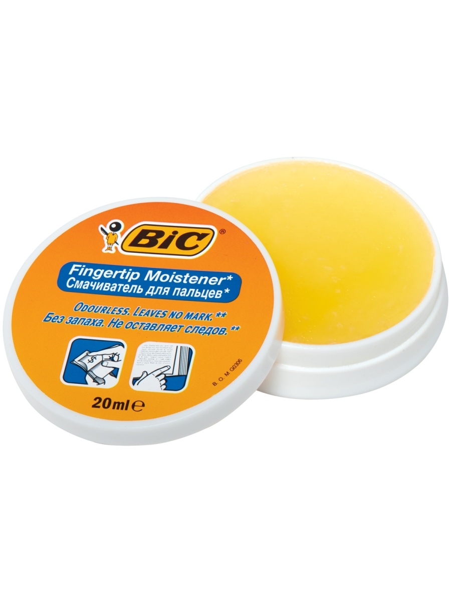 Набор канцелярский BIC Увлажнитель для пальцев - фото 2