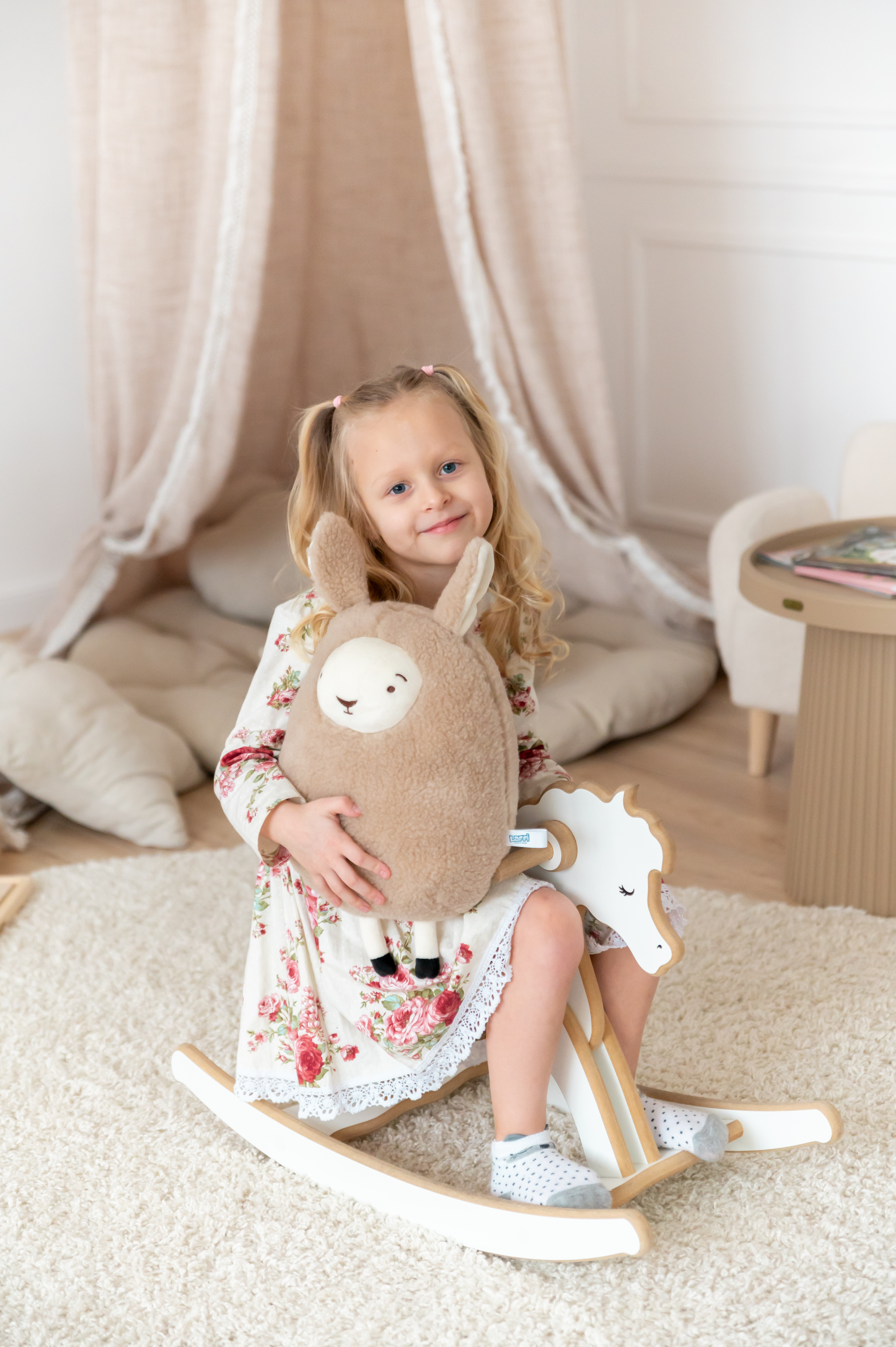 Игрушка мягкая Laffi овечка Овечка 30 см - фото 5