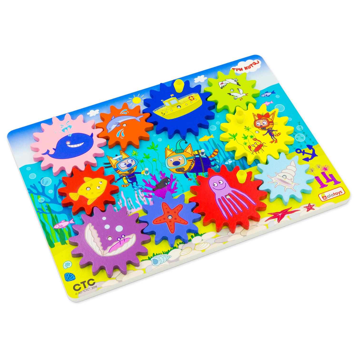 Игрушка Alatoys бизиборд - фото 3