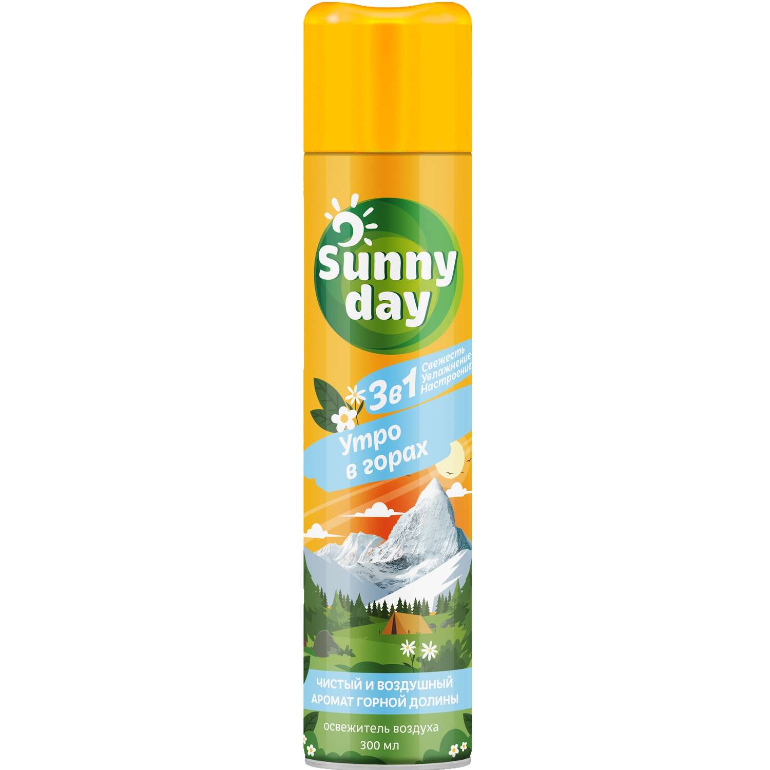 Освежитель воздуха SUNNY DAY Утро в горах 300мл - фото 1