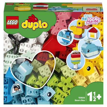 Конструктор LEGO DUPLO Шкатулка-сердечко блочный